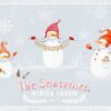 The Snowmen watercolors